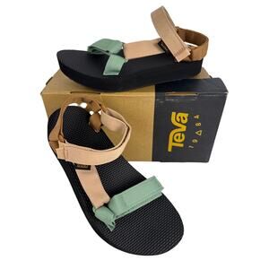 Teva Midform Universal Sandal Women's 7 Adjustable Strap WP Clay Multi Color
